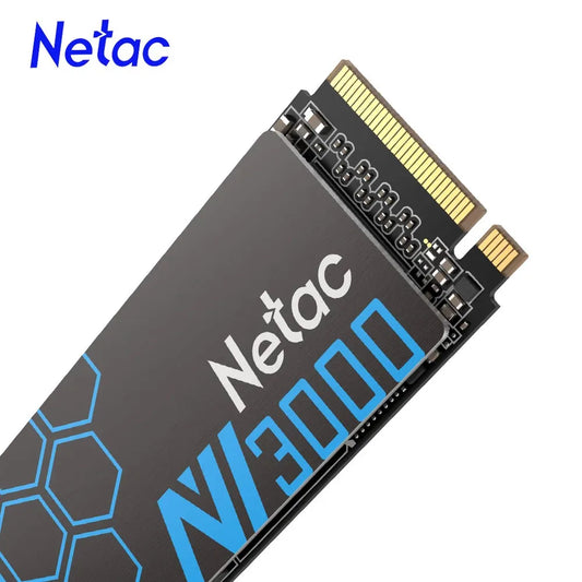 Netac NVMe solid-state drive on a white background