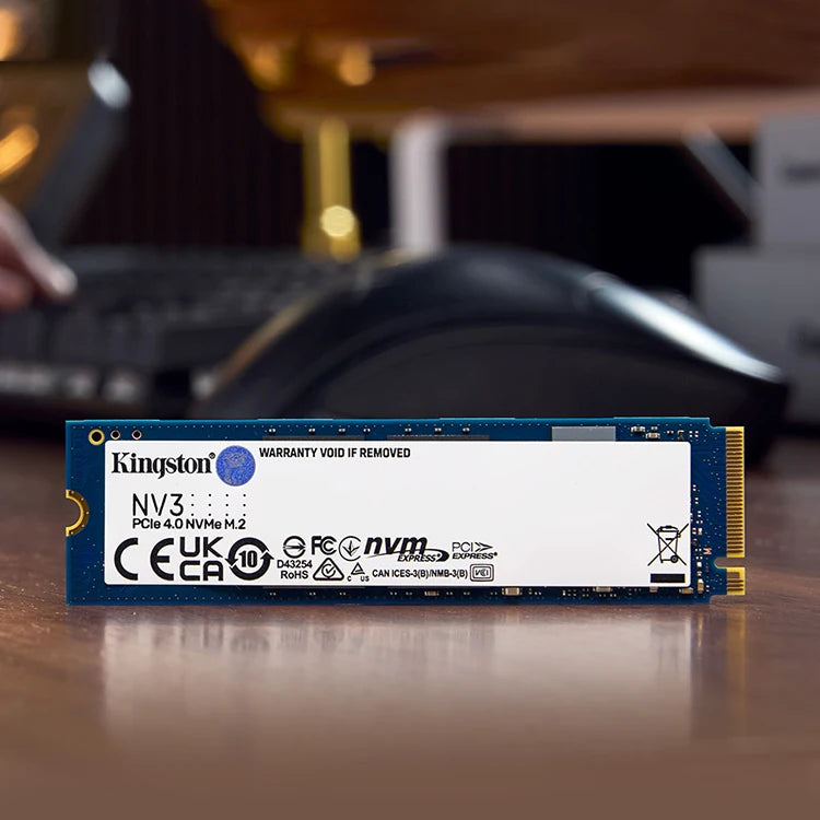 Kingston NV3 PCIe 4.0 NVMe SSD | 500GB 1TB 2TB M.2 Drive – Smart