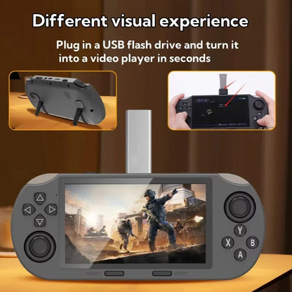 SF3000 Retro Handheld Game Console – 4.5" IPS, Linux System, TV Output Ready