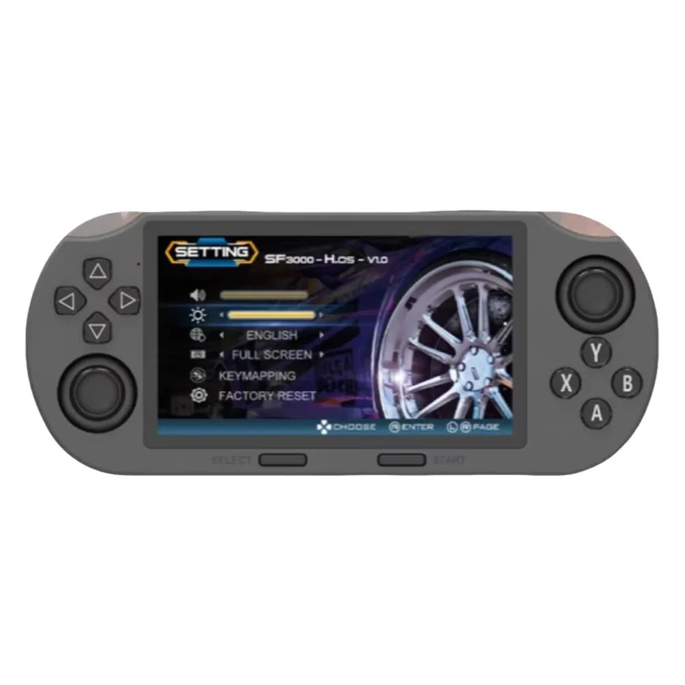 SF3000 Retro Handheld Game Console – 4.5" IPS, Linux System, TV Output Ready